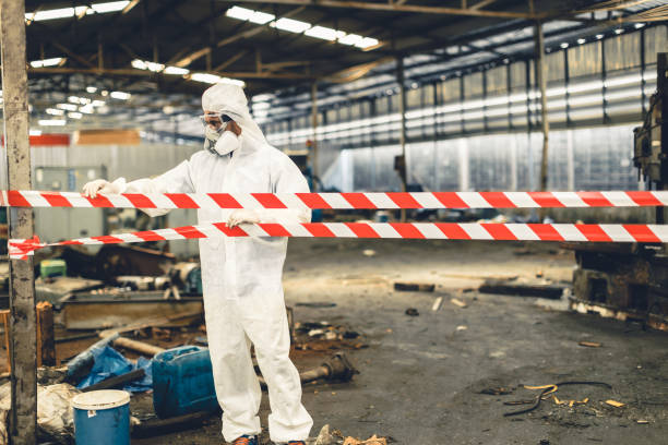 Professional Odor Removal technician working in Angels Camp, CA